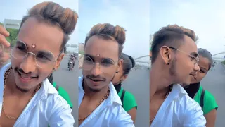 Couple Kisses While Triple Riding On Bike; Viral Video Draws Heated Reactions